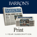 Barron's Newspaper (Print) 1-Year Subscription