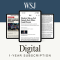 Wall Street Journal (Digital) 1-Year Subscription