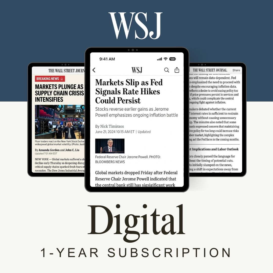 Wall Street Journal (Digital) 1-Year Subscription
