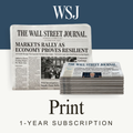 Wall Street Journal (Print) 1-Year Subscription